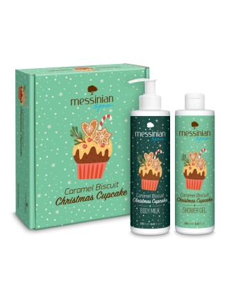 Χριστουγεννιάτικο Δώρο - Caramel Biscuit Christmas Cupcake (2x250ml)