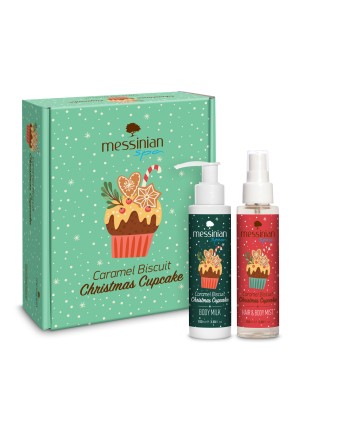 Χριστουγεννιάτικο Δώρο - Caramel Biscuit Christmas Cupcake (2x100ml)
