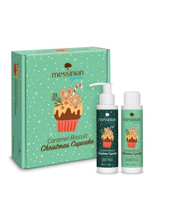 Χριστουγεννιάτικο Δώρο - Caramel Biscuit Christmas Cupcake (2x100ml)