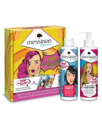 Beauty Box - Olive & Vegan Keratin Shampoo & Conditioner